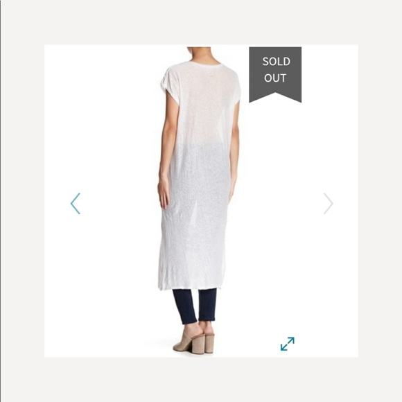 Johnny Was Top long linen boho embroidered tunic - Picture 2 of 8